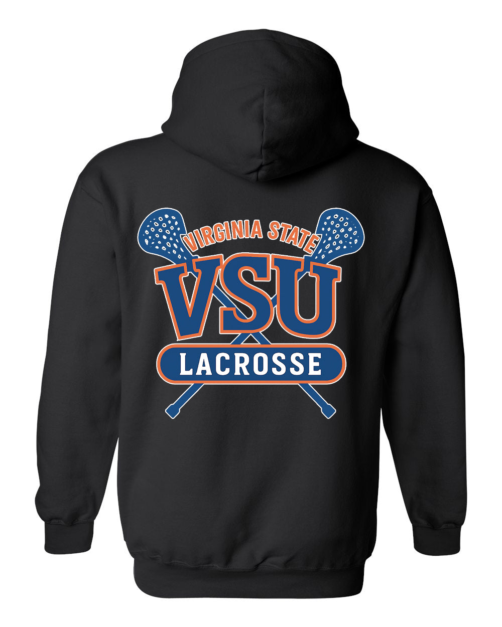 VSU Lacrosse Back Logo Hoodie