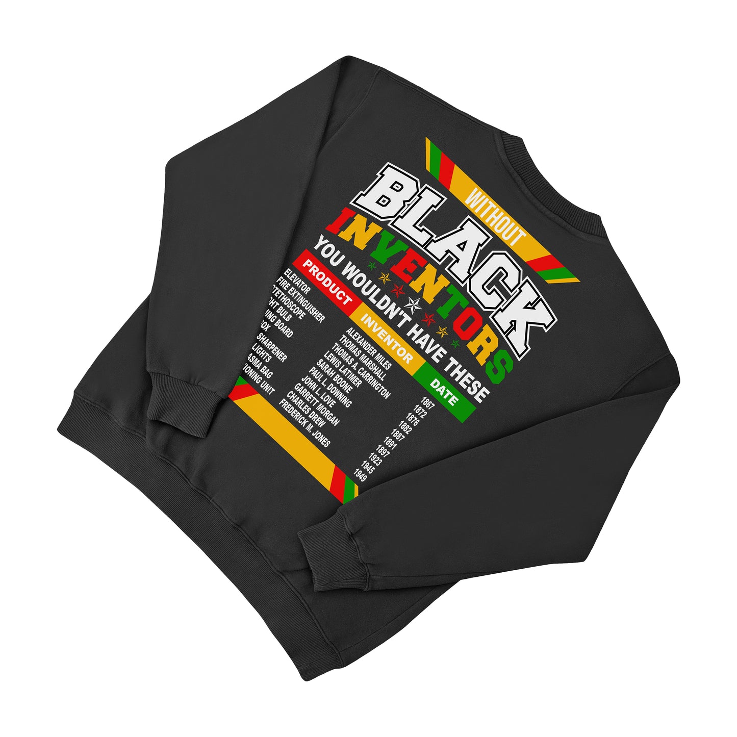 Black Inventors Crewneck