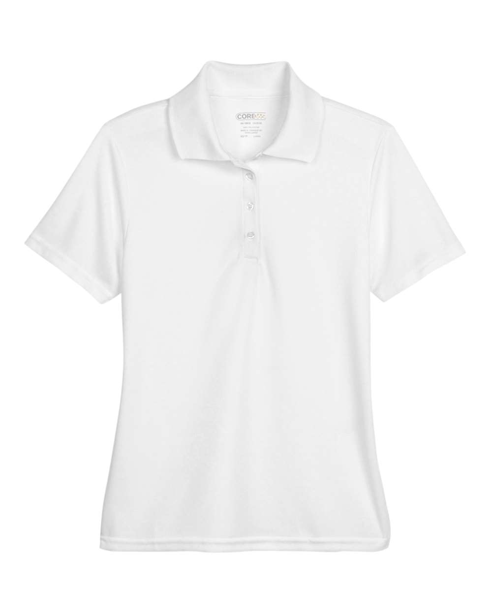 VSU Short Sleeve Polo - Ladies White