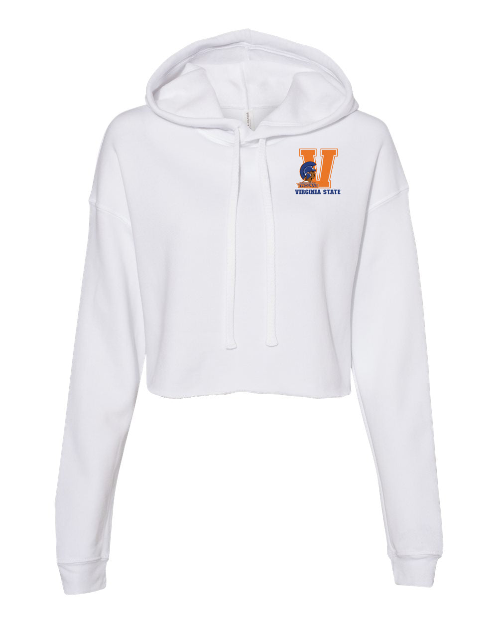Big V Ladies Crop Fleece Hoodie