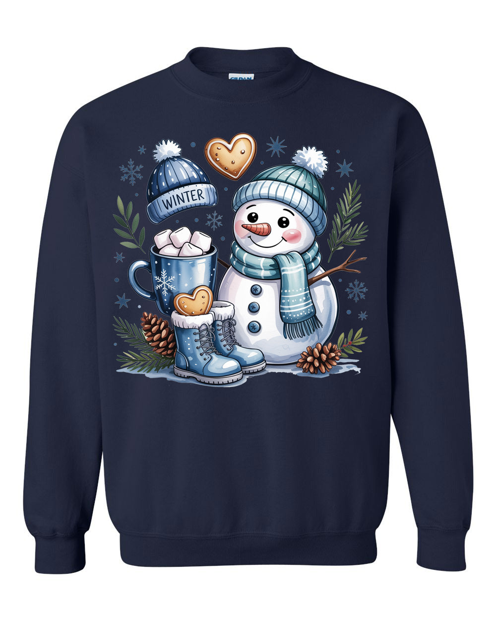 Christmas Snowman Sweatshirt