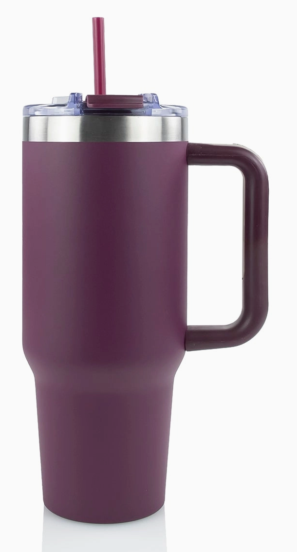 40oz Powder Coated Big Swig Custom Tumbler