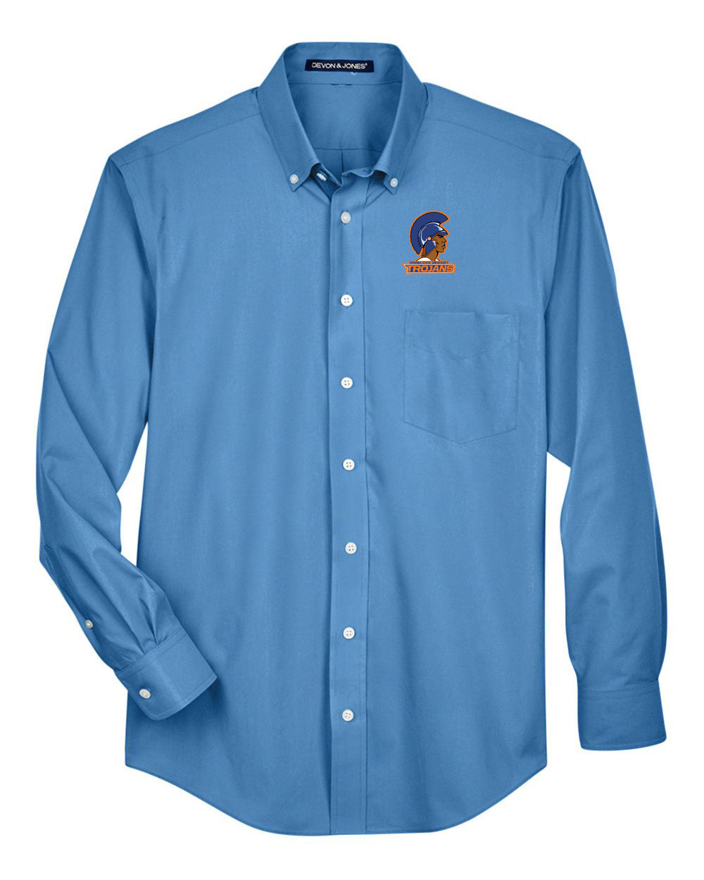 Trojan Men's Button-Up Dress Shirts