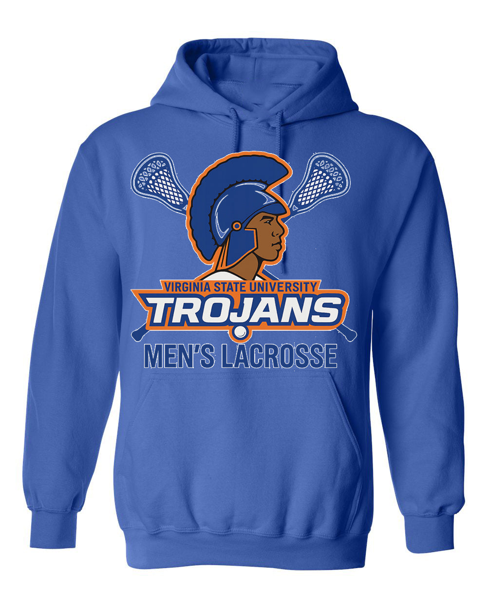 VSU Men's Lacrosse Logo Hoodie