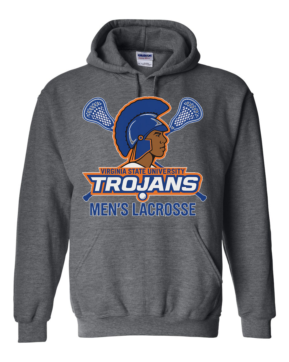 VSU Men's Lacrosse Logo Hoodie