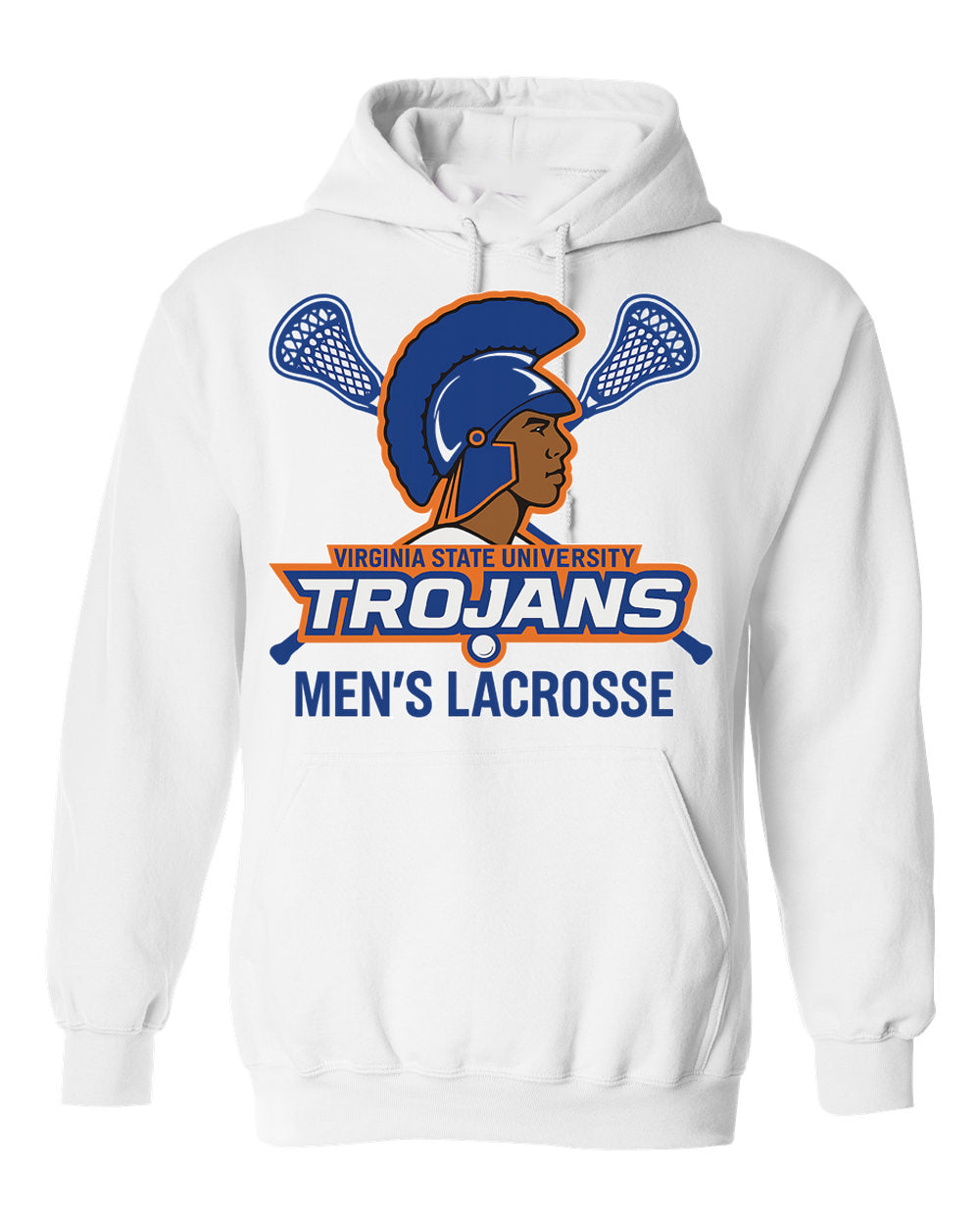 VSU Men's Lacrosse Logo Hoodie