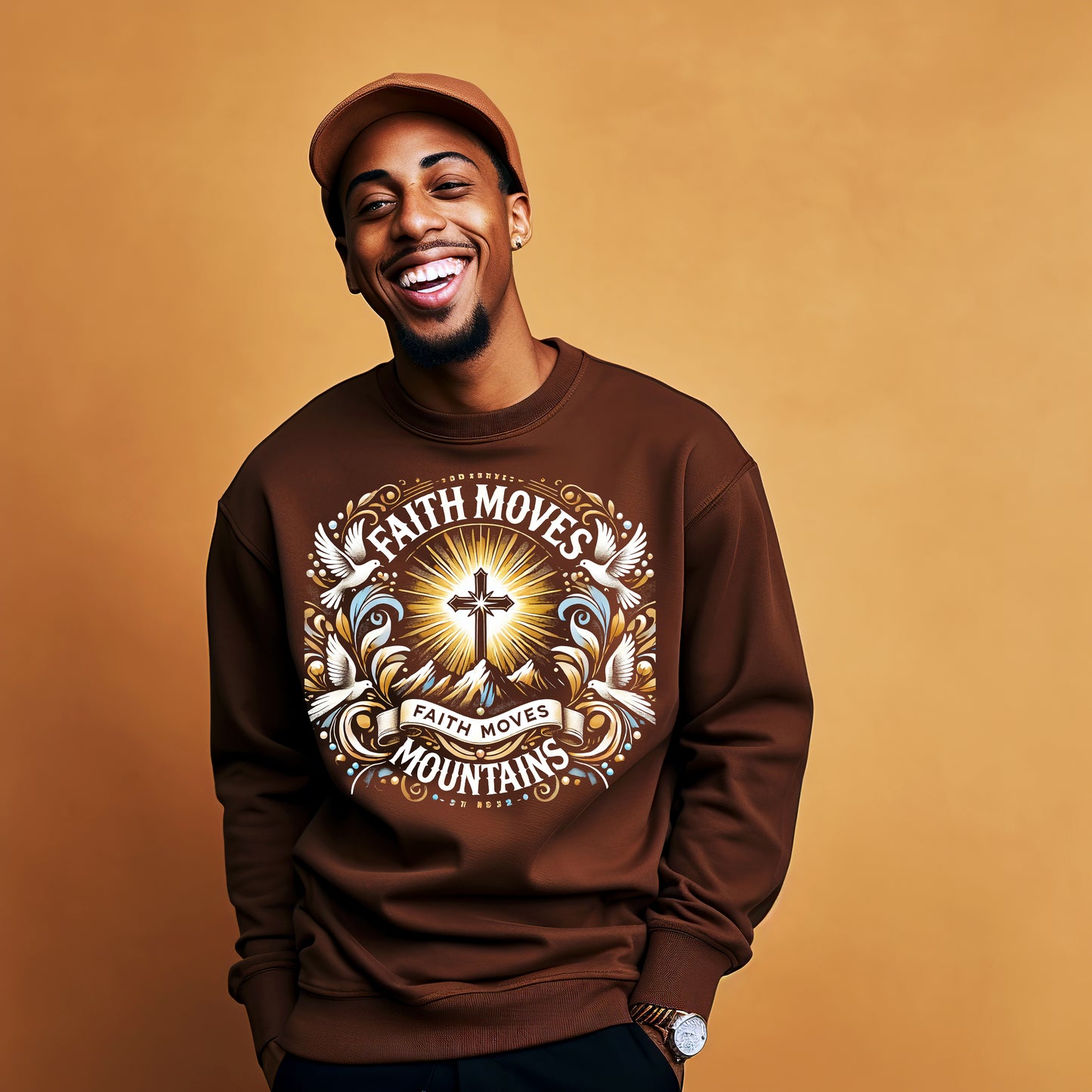 Faith Moves Mountains Sweatshirt