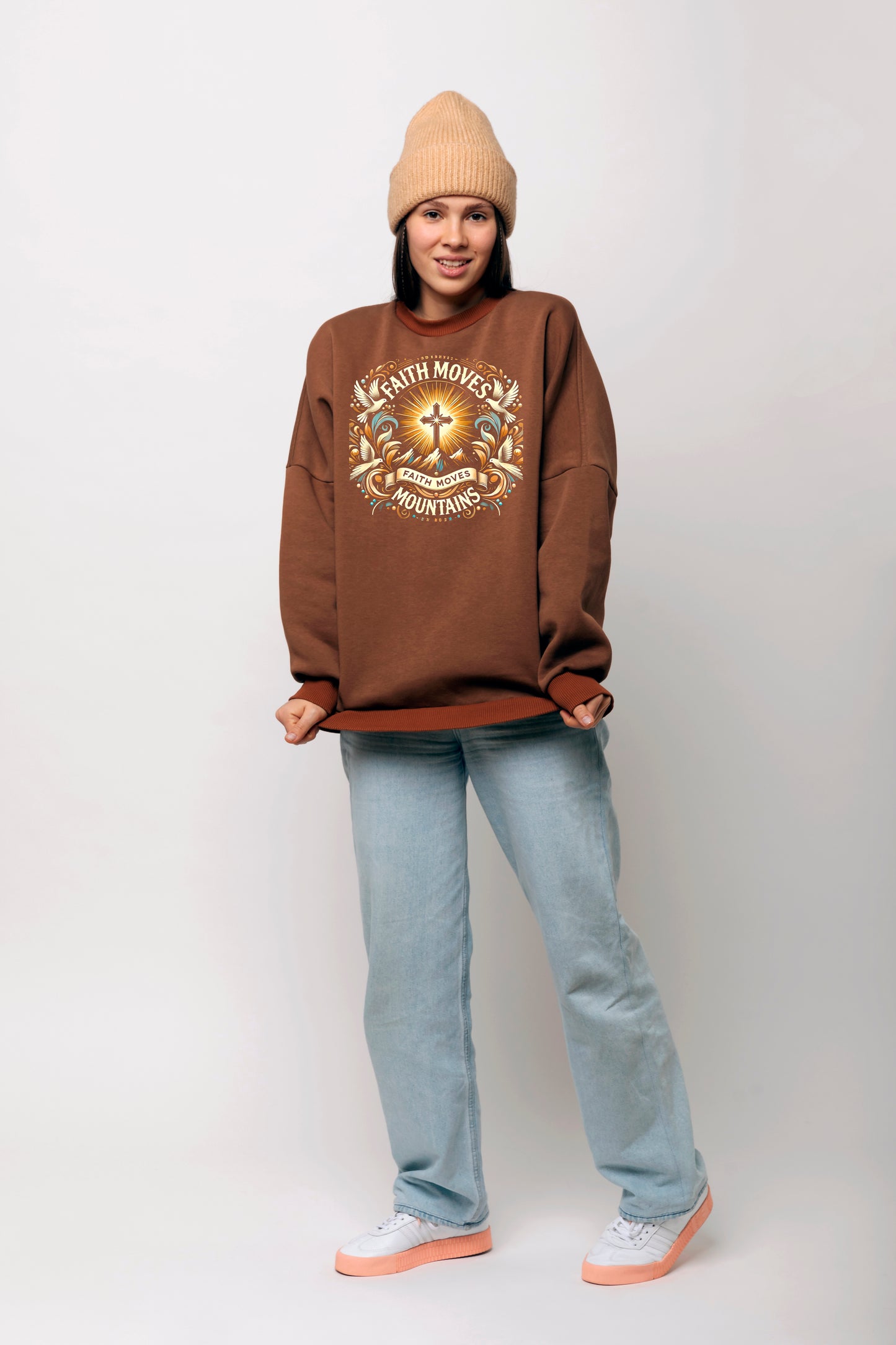 Faith Moves Mountains Sweatshirt