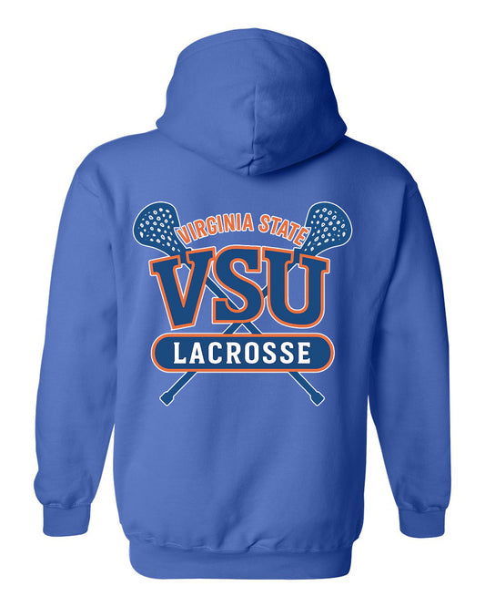 VSU Lacrosse Back Logo Hoodie
