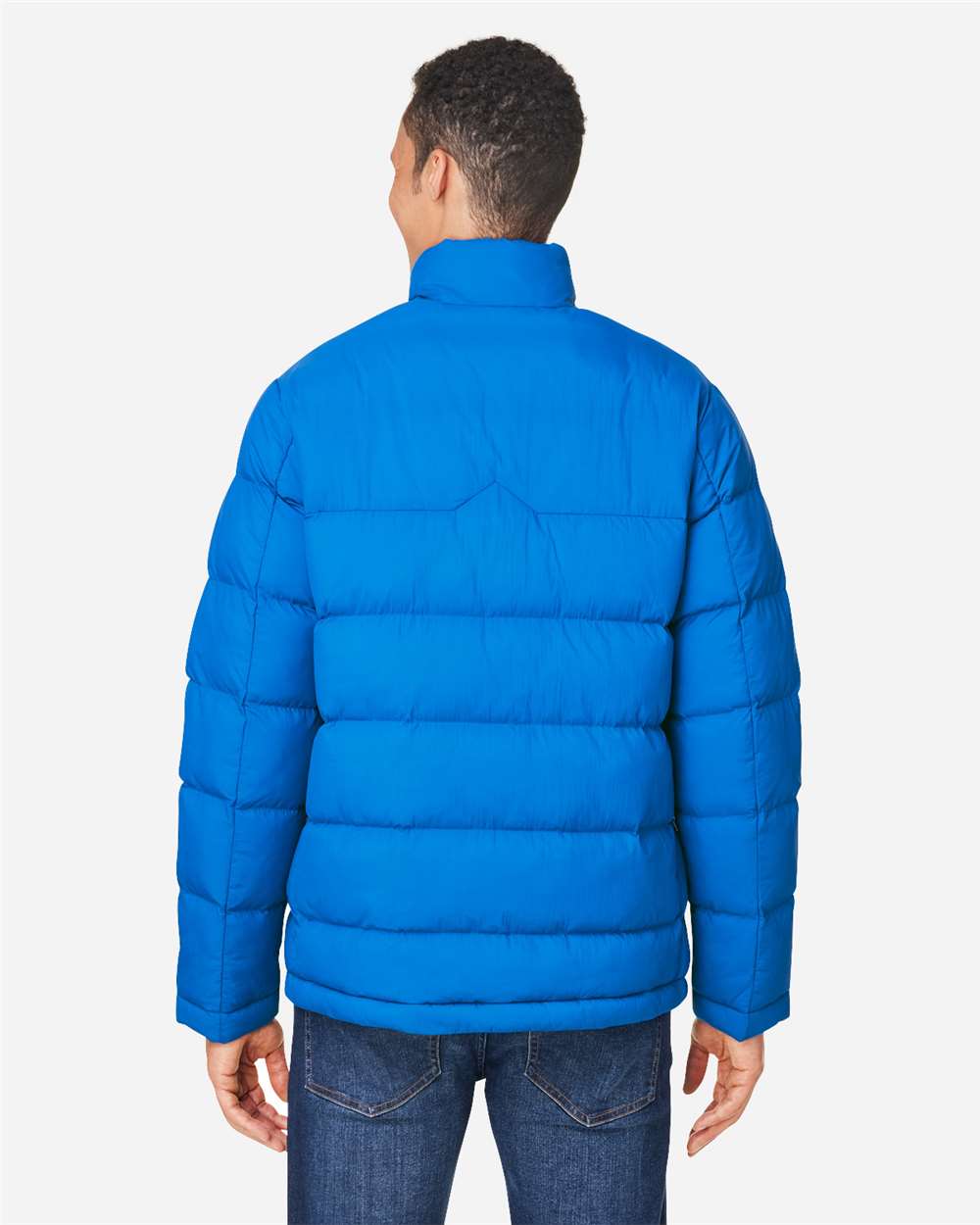 Trojan Logo Puffer Jacket - Men's