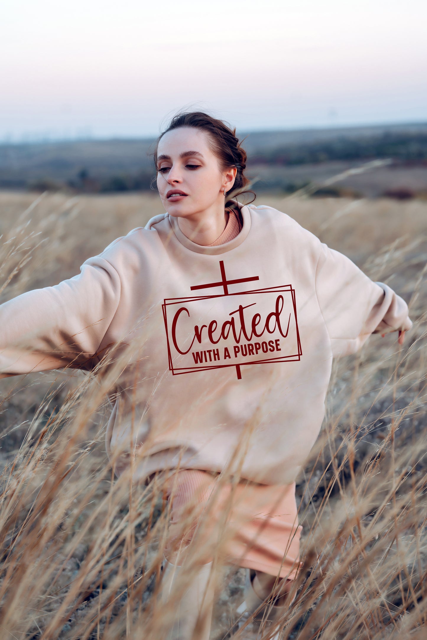 Created With A Purpose Sweatshirt
