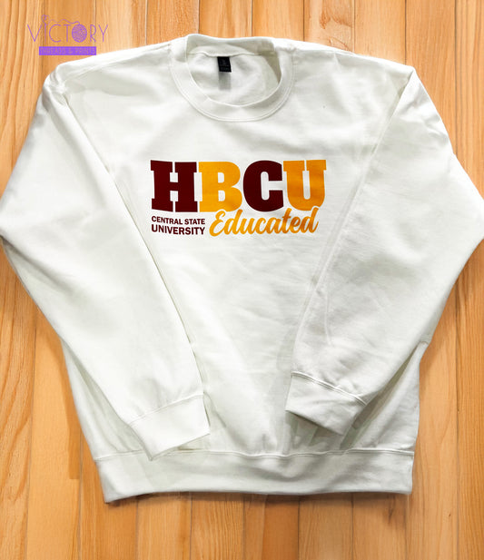 School/University Crewneck Sweatshirt or T-Shirt - HBCU College High School