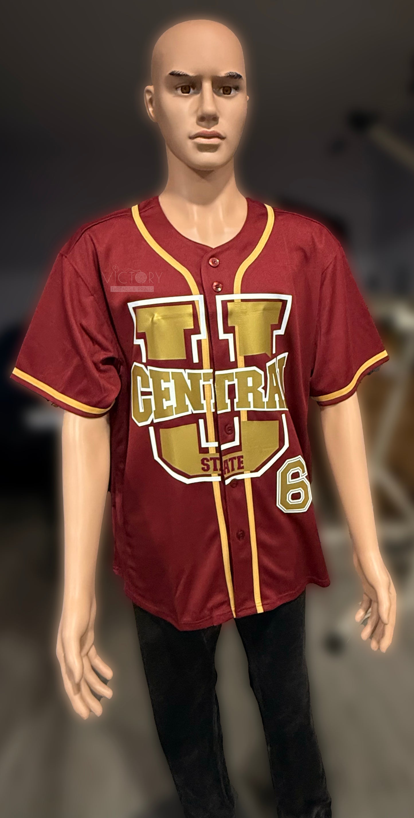 Custom Football & Baseball Jerseys Mesh Athletic Football Shirt Practice Sports Uniform
