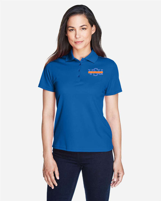 VSU Short Sleeve Polo - Ladies Blue