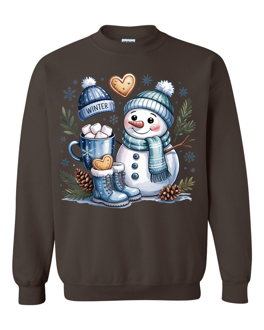 Christmas Snowman Sweatshirt