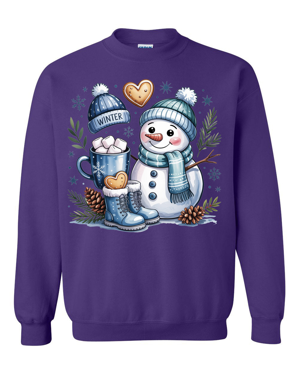 Christmas Snowman Sweatshirt
