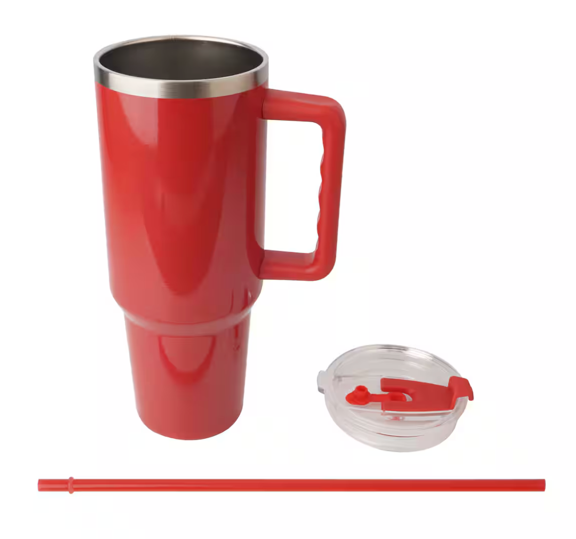 40oz Powder Coated Big Swig Custom Tumbler