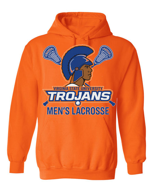 VSU Men's Lacrosse Logo Hoodie