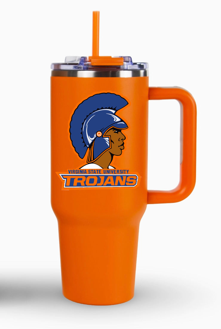 VSU Trojan 40oz Tumbler - Orange