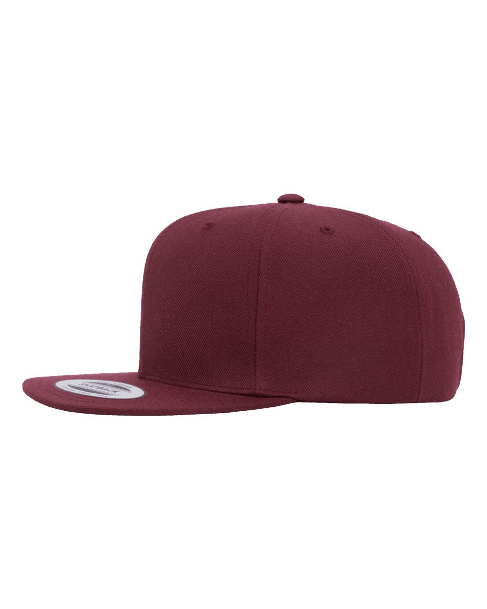 Entrepreneur Mentality Snapback Cap - Burgundy