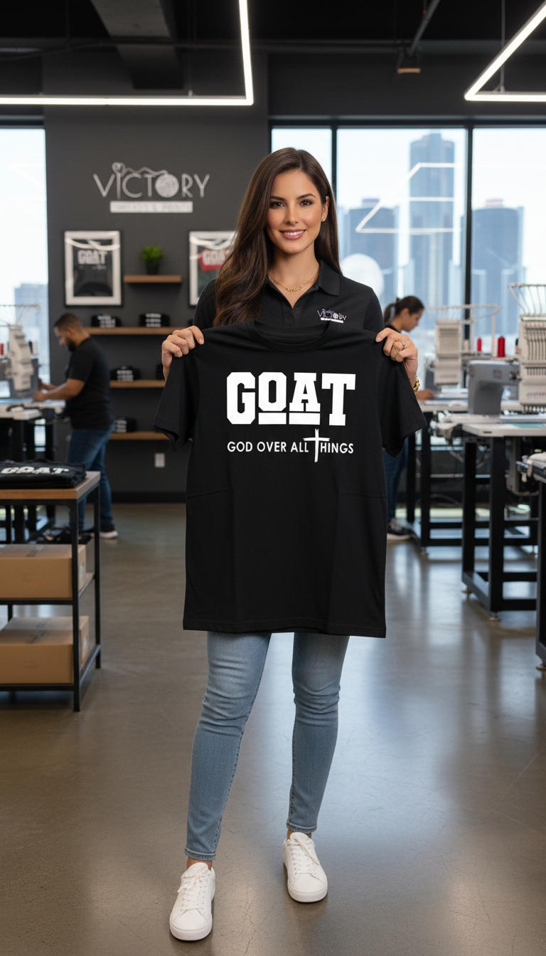 GOAT - GOD OVER ALL THINGS T-SHIRT