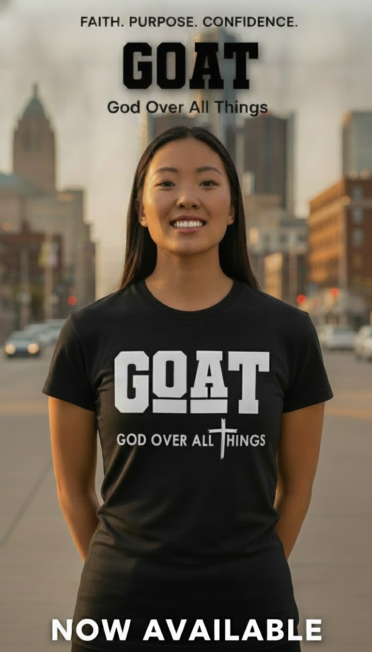 GOAT - GOD OVER ALL THINGS T-SHIRT